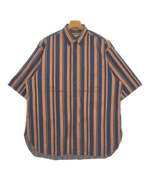 TOMORROWLAND(トゥモローランド)カジュアルシャツ 茶 サイズ:S/2200635290083