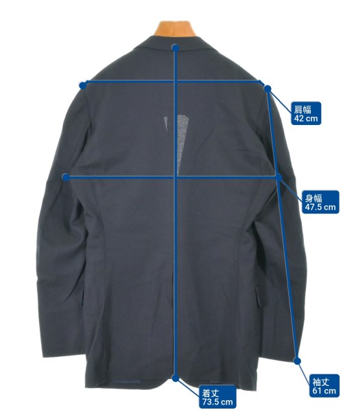 TOMORROWLAND（トゥモローランド）カジュアルジャケット 紺 サイズ:48(M位) メンズ/2200641626104