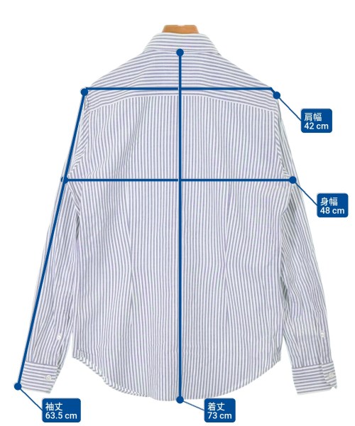 TOMORROWLAND（トゥモローランド）カジュアルシャツ 紺 サイズ:S メンズ/2200643560086