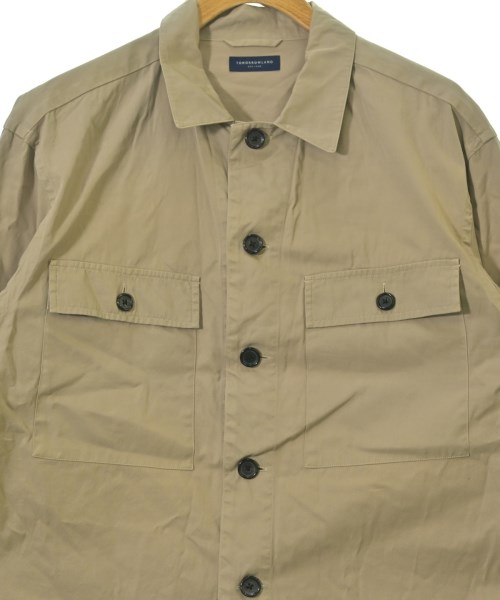 TOMORROWLAND（トゥモローランド）カジュアルシャツ ベージュ サイズ:L メンズ/2200651262101