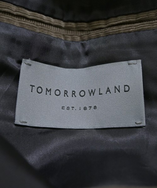 TOMORROWLAND（トゥモローランド）カジュアルジャケット 茶 サイズ:46(S位) メンズ/2200644133050