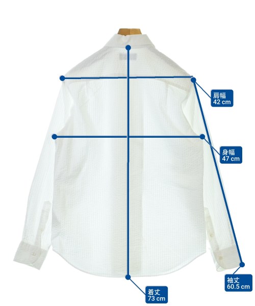 TOMORROWLAND（トゥモローランド）カジュアルシャツ 白 サイズ:S メンズ/2200644133142