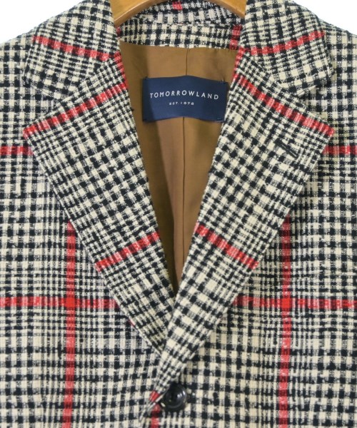 TOMORROWLAND（トゥモローランド）テーラードジャケット 白 サイズ:46(S位) メンズ/2200651514088