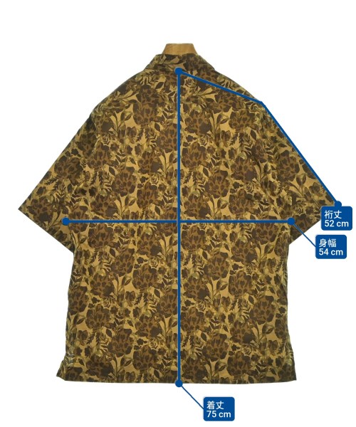 TOMORROWLAND（トゥモローランド）カジュアルシャツ 茶 サイズ:S メンズ/2200644654098