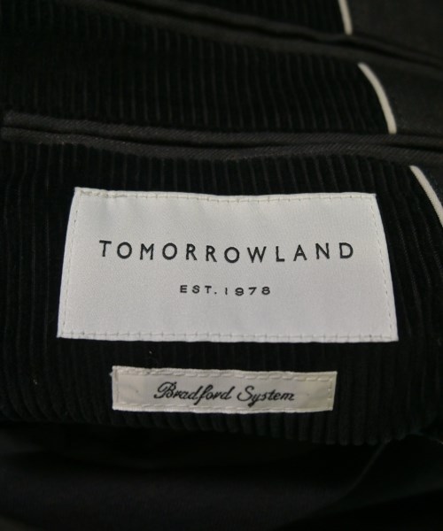 TOMORROWLAND（トゥモローランド）テーラードジャケット 黒 サイズ:M メンズ/2200645518023