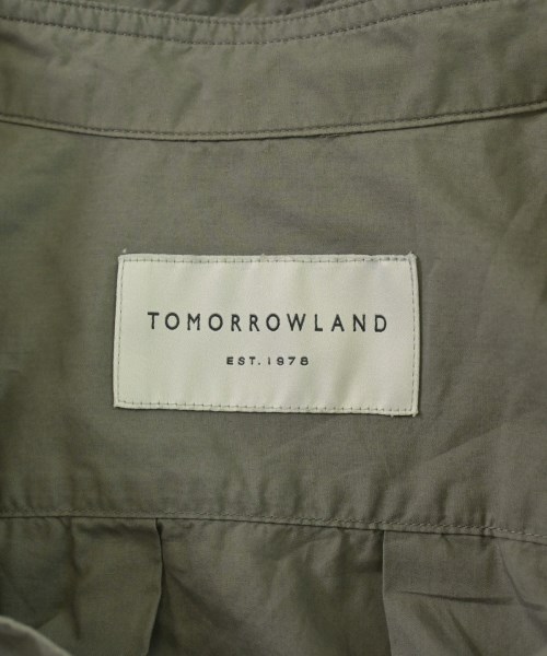 TOMORROWLAND（トゥモローランド）カジュアルシャツ グレー サイズ:M メンズ/2200702981036