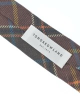 TOMORROWLAND（トゥモローランド）ネクタイ 茶 サイズ:- メンズ/2200660857121