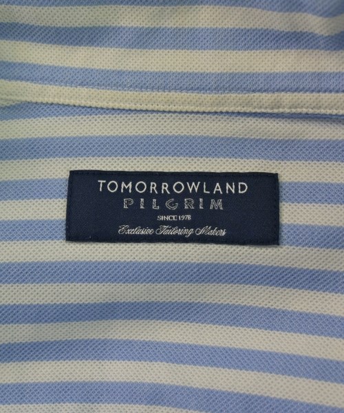 TOMORROWLAND（トゥモローランド）カジュアルシャツ 青 サイズ:M メンズ/2200663058044