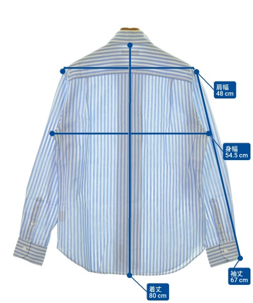 TOMORROWLAND（トゥモローランド）カジュアルシャツ 青 サイズ:M メンズ/2200663058044