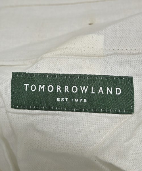 TOMORROWLAND（トゥモローランド）スラックス カーキ サイズ:M メンズ/2200663723256