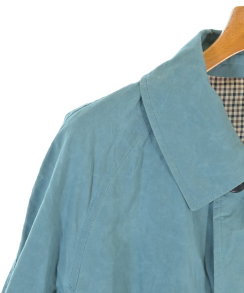 TOMORROWLAND（トゥモローランド）ステンカラーコート 青 サイズ:S メンズ/2200664188061