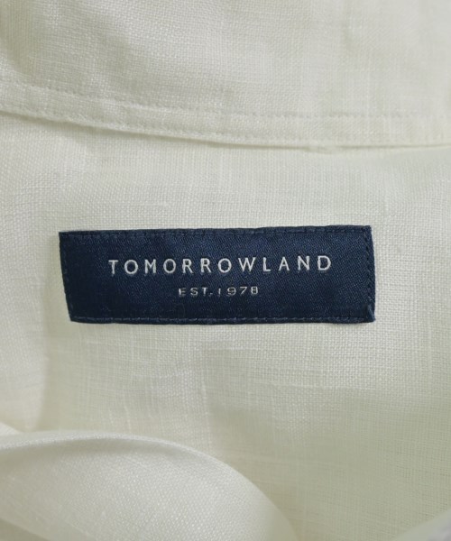 TOMORROWLAND（トゥモローランド）カジュアルシャツ 白 サイズ:M メンズ/2200660923185