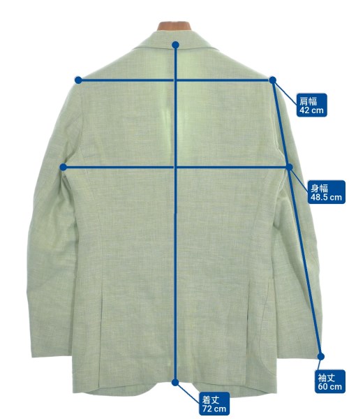 TOMORROWLAND（トゥモローランド）ジャケット 緑 サイズ:46(S位) メンズ/2200663185016