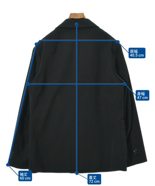 TOMORROWLAND（トゥモローランド）カジュアルジャケット 黒 サイズ:XS メンズ/2200666584076