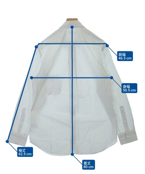 TOMORROWLAND（トゥモローランド）カジュアルシャツ グレー サイズ:XL メンズ/2200666889249