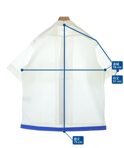 TOMORROWLAND（トゥモローランド）カジュアルシャツ 白 サイズ:L メンズ/2200666889300