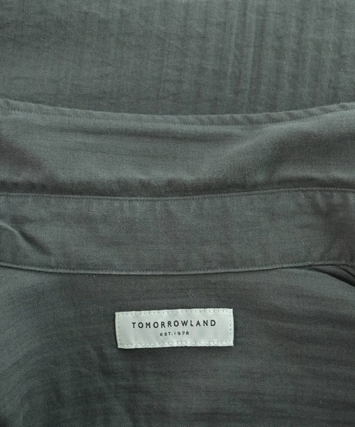TOMORROWLAND（トゥモローランド）カジュアルシャツ グレー サイズ:M メンズ/2200668311045
