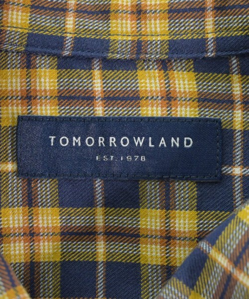 TOMORROWLAND（トゥモローランド）カジュアルシャツ 紺 サイズ:M メンズ/2200669632033