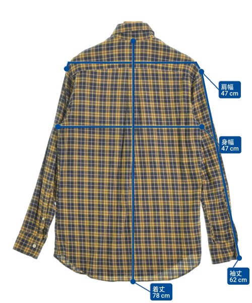 TOMORROWLAND（トゥモローランド）カジュアルシャツ 紺 サイズ:M メンズ/2200669632033