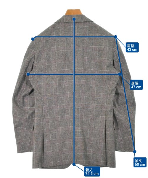 TOMORROWLAND（トゥモローランド）ビジネス グレー サイズ:46(S位)/46(S位) メンズ/2200669022070