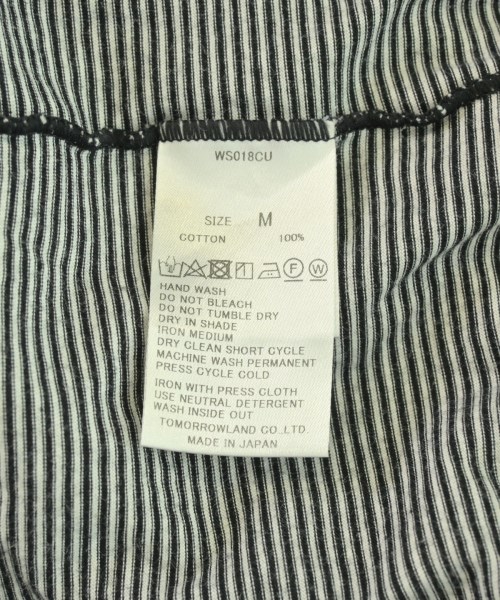 TOMORROWLAND（トゥモローランド）Tシャツ・カットソー 黒 サイズ:M メンズ/2200729621069