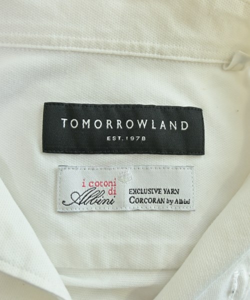 TOMORROWLAND（トゥモローランド）カジュアルシャツ 白 サイズ:XS メンズ/2200728615144