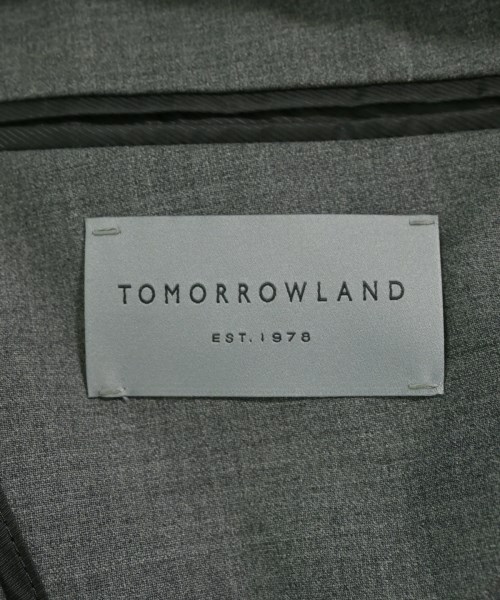 TOMORROWLAND（トゥモローランド）テーラードジャケット グレー サイズ:46(S位) メンズ/2200726187063