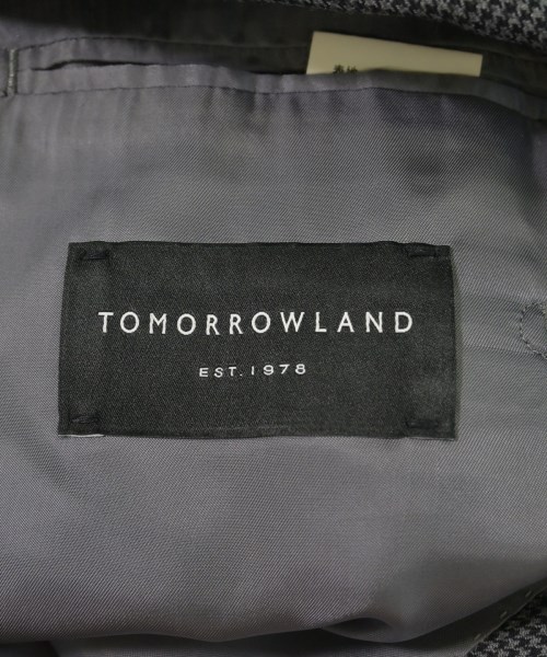 TOMORROWLAND（トゥモローランド）テーラードジャケット グレー サイズ:44(XS位) メンズ/2200729170031