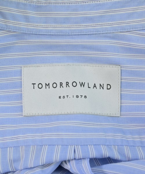 TOMORROWLAND（トゥモローランド）カジュアルシャツ 青 サイズ:S メンズ/2200735921023