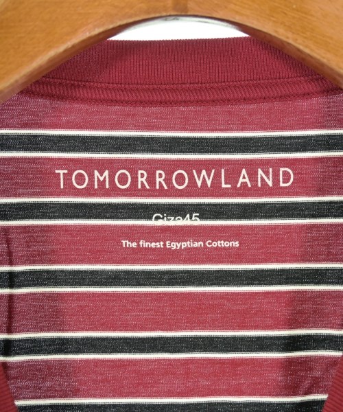 TOMORROWLAND（トゥモローランド）Tシャツ・カットソー 赤 サイズ:M メンズ/2200720863024
