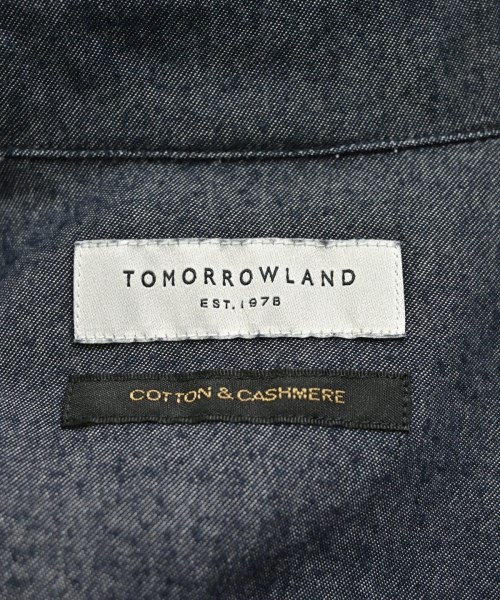 TOMORROWLAND（トゥモローランド）カジュアルシャツ 紺 サイズ:S メンズ/2200718567088