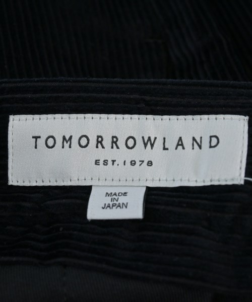 TOMORROWLAND（トゥモローランド）スラックス 黒 サイズ:48(M位) メンズ/2200725871031