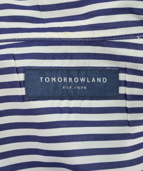 TOMORROWLAND（トゥモローランド）カジュアルシャツ 青 サイズ:M メンズ/2200727948045