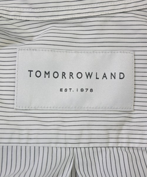 TOMORROWLAND（トゥモローランド）カジュアルシャツ 白 サイズ:S メンズ/2200683947014