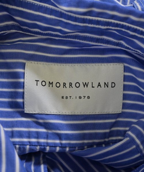 TOMORROWLAND（トゥモローランド）カジュアルシャツ 青 サイズ:S メンズ/2200683947021