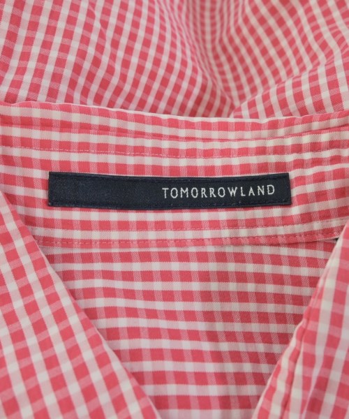 TOMORROWLAND（トゥモローランド）カジュアルシャツ 赤 サイズ:S メンズ/2200685555026