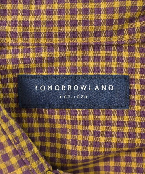 TOMORROWLAND（トゥモローランド）カジュアルシャツ 黄 サイズ:S メンズ/2200686904021