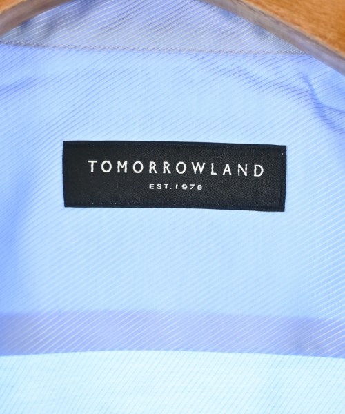 TOMORROWLAND（トゥモローランド）ドレスシャツ 青 サイズ:40(L位) メンズ/2200682894081