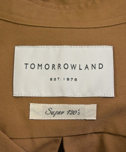 TOMORROWLAND（トゥモローランド）カジュアルシャツ 茶 サイズ:XS メンズ/2200689415074