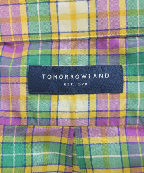 TOMORROWLAND（トゥモローランド）カジュアルシャツ 緑 サイズ:S メンズ/2200686942030