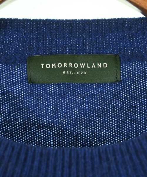 TOMORROWLAND（トゥモローランド）ニット・セーター 青 サイズ:M メンズ/2200684054216