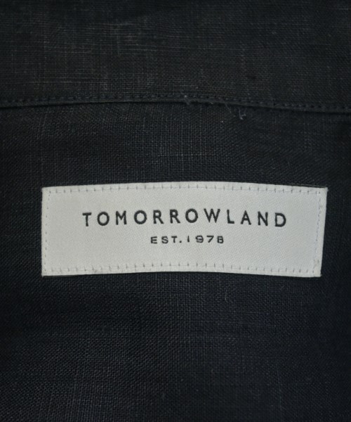 TOMORROWLAND（トゥモローランド）カジュアルシャツ 黒 サイズ:S メンズ/2200692589045