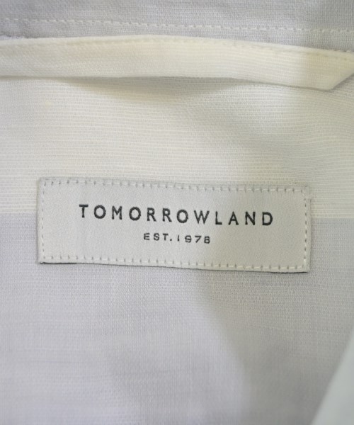 TOMORROWLAND（トゥモローランド）カジュアルシャツ 白 サイズ:XS メンズ/2200692925065