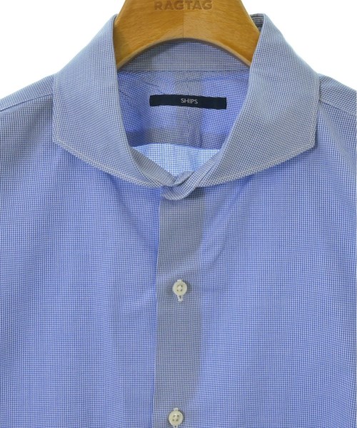 SHIPS（シップス）カジュアルシャツ 青 サイズ:XL メンズ/2200521594097