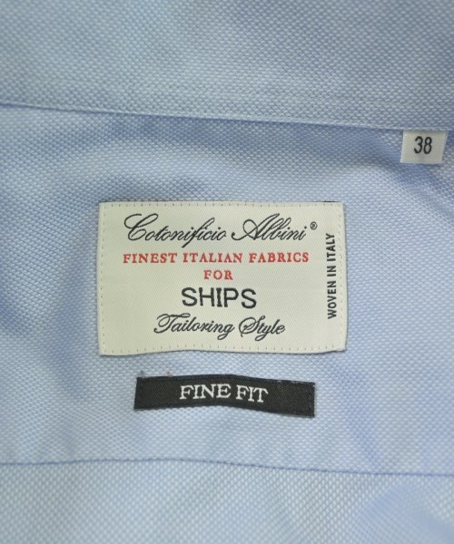 SHIPS（シップス）カジュアルシャツ 青 サイズ:38(S位) メンズ/2200621848052