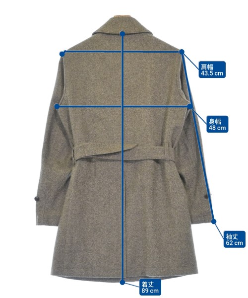 SHIPS（シップス）ステンカラーコート ベージュ サイズ:M メンズ/2200636341012