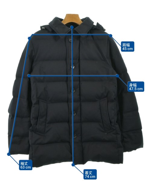 SHIPS（シップス）ダウンジャケット/ダウンベスト 紺 サイズ:M メンズ/2200636843011