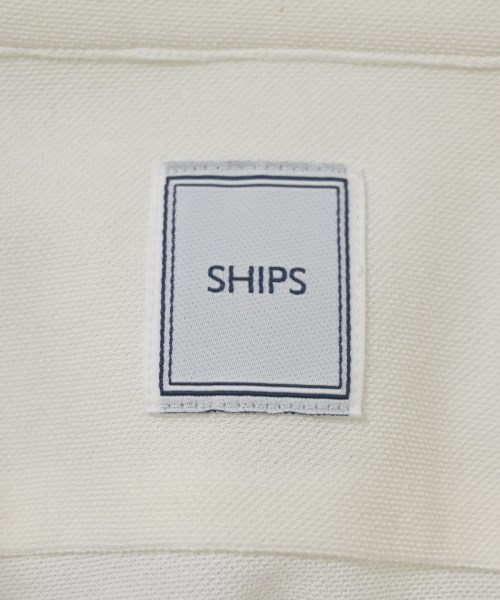 SHIPS（シップス）ポロシャツ 白 サイズ:M メンズ/2200637018012