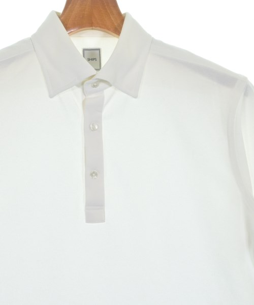 SHIPS（シップス）ポロシャツ 白 サイズ:M メンズ/2200637018012