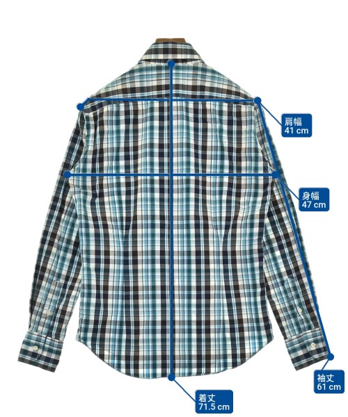 SHIPS（シップス）カジュアルシャツ 青 サイズ:M メンズ/2200639175041